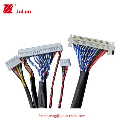 CE bersertifikat kabel mobil kabel dengan UL / CSA kabel kabel dan Crimp Housing