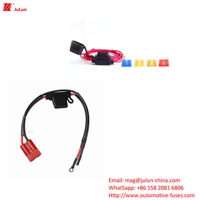 Adaptif Mobil Waterproof Fuse Holder Plug In Fuse Rating Voltage 32V-58V