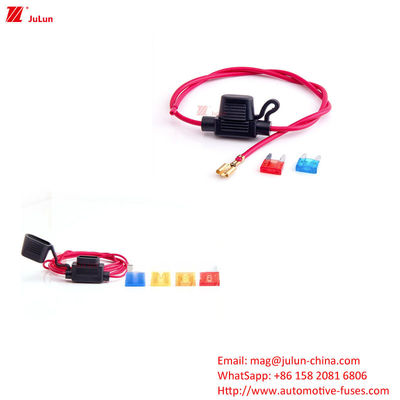 Pemegang sekring 2 ampere tahan air biasanya terbuat dari kawat silikon UL/1015/1007/3135
