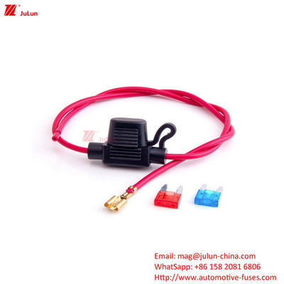 Otomotif Waterproof Otomotif Fuse Holder Tembaga Murni Oxygen Bebas Wire Core Material