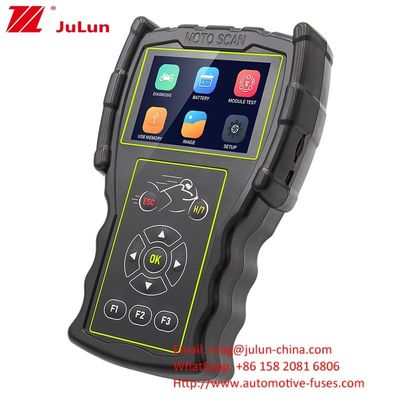 Detektor Sepeda Motor M100 Pro Moto Scanner ECU OBD alat diagnostik kesalahan JDiag
