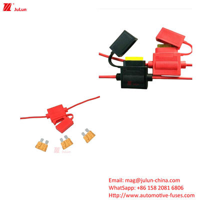 Otomotif Waterproof Plug Fuse Holder tahan debu Performance Sirkuit Perlindungan
