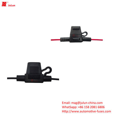 Mobil Waterproof Mini Fuse Holder Bisa Cocok 15A 30A Masukkan Fuse Disesuaikan