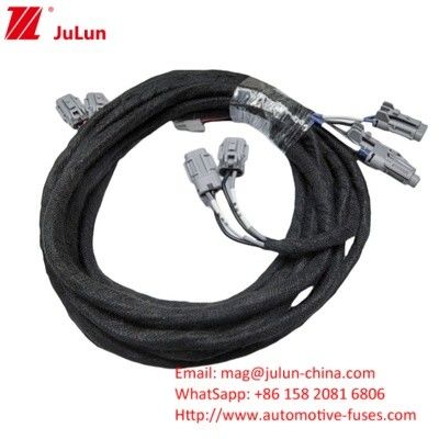 Desain Manufaktur Khusus 40 Pin Car Play Audio Dsp Kabel Majelis Adaptor Wire Harness