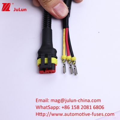 Airproof Car Light LED Light Wiring Harness Peralatan Mesin Mobil Injeksi Molding Wiring Harness Energi Baru Forklift Peralatan Mekanis Wiring Harness