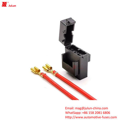 Plug In Car Waterproof Seat / Wire Mini Fuse Holder