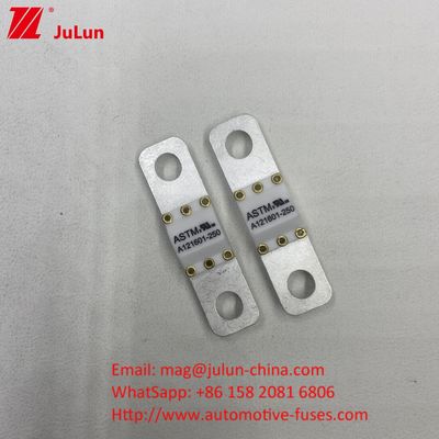 60A 125VDC 8KA Penyimpanan Energi Listrik Mobil Fuse Keramik Otomotif