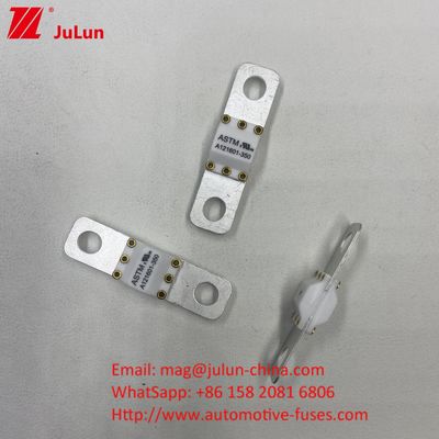 300A 125VDC Fuse Keramik Otomotif Kapasitas Patah Tinggi untuk Konversi Daya