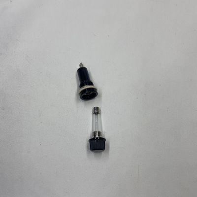 10A 250VDC Glass Fuse Holder Dengan 6x30mm Tube Fuse Untuk Mesin Dan Peralatan Kamar Listrik Mekanis Dan Listrik
