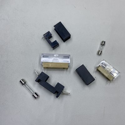 Fuse Kaca Tutup Transparan 5X20mm 6x30mm Fuse Holder Untuk Perlindungan Sirkuit