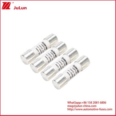 15A 1500VDC GPV Fuse Keramik Photovoltaic Tegangan Tinggi Tubular