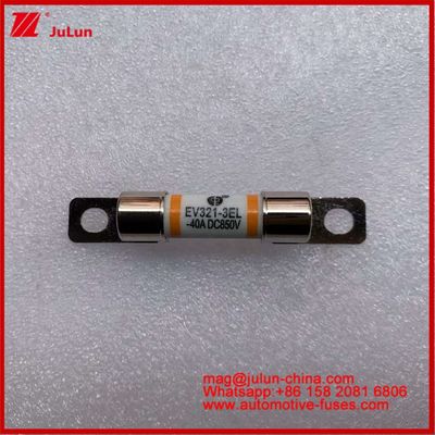 Truk ringan listrik Truk berat 40A 850VDC Fuse EV321-3EL Untuk instalasi kendaraan energi