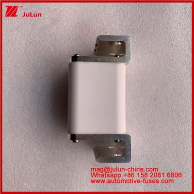 RSZ307-01 EVLH 500A 750VDC FUSE 50KA Keramik persegi Pengisi daya Otomotif Perangkat Kendaraan Listrik Dan Peralatan Ukuran Kecil Low Melting I2t Nilai Tinggi Breaking Kapasitas Energi