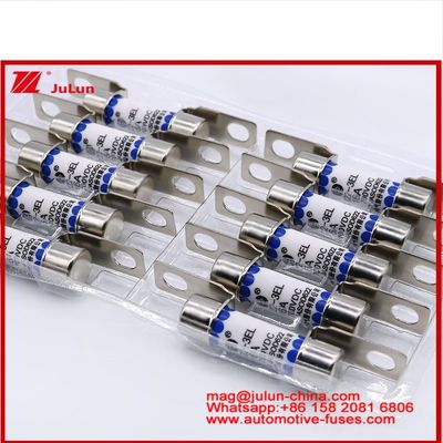 EV322-3EL 16A 700VDC Fuse Tubular Keramik Ukuran Kecil High Breaking Sistem Traksi Kendaraan Listrik Konversi Daya Energi Penyimpanan Onboard Charger