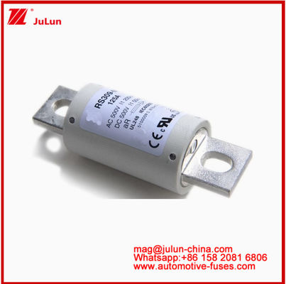 RS309-MD-125A Keramik Auto Fuses 500VAC200KA 500VDC 50KA AR DC Kinerja Struktur Sambungan Bolt Otomotif Tubular