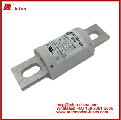250A 500VAC Ev Fuse RS309-MD-200KA 500VDC 50KA AR Karemik DC Kinerja Tubular Mobil Bolt Stud-mount