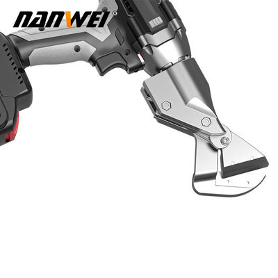 Menghemat Upaya Potong Logam Cordless Handheld Gunting Listrik Brushless Motor Stepless Variable Speed Lembar Logam isi ulang