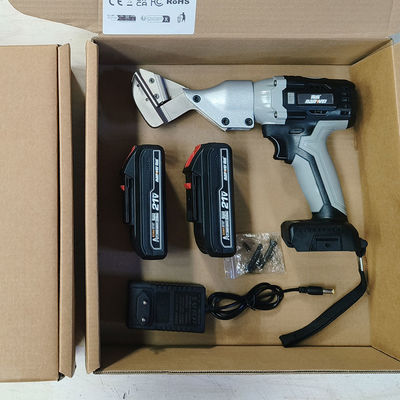 Menghemat Upaya Potong Logam Cordless Handheld Gunting Listrik Brushless Motor Stepless Variable Speed Lembar Logam isi ulang