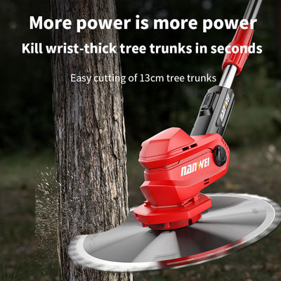Trimmer Cordless Lawnmower Untuk Rumput Rumput Di Taman Listrik Rumput Pemotongan Green Belt Mesin Baterai Keluarga
