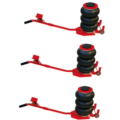 Peralatan angkat mobil portabel Air Bag Jack 3 Ton Pneumatic With Folded Arm Jack Pneumatic