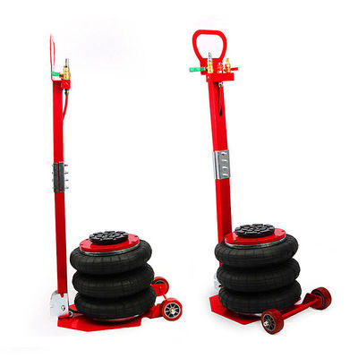 Peralatan Angkat Mobil Portable 3 Ton Pneumatic Air Bag Jack Dengan Lengan Lipat
