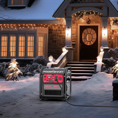 Rumah InvertorB Portabel Usa Dalam Stok Powersmart 4400w Daya seluler Luar Ruangan Rangka Terbuka Generator Gas Untuk Berkemah Rumah InvertorB Portabel