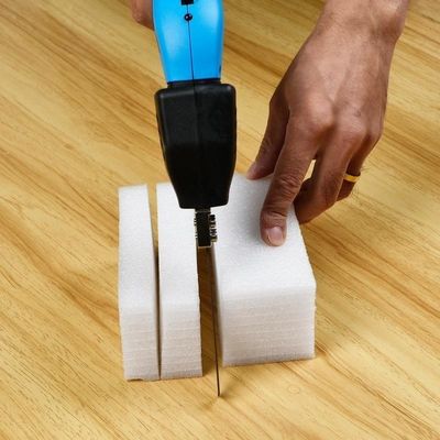 Pengecut busa spons listrik pisau pendingin udara alat listrik rumah tangga genggam DIY pemanasan panas 150W 220V EU colokan pemotongan alur EVA