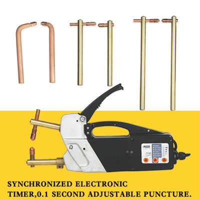 220V Maksimum Pengelasan arus 5800A Logam kuat Pengelasan Double-sided Spot Welder F3000 Dengan Lembar Logam Switch Trigger