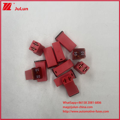 PC Cover Littelfuse JCASE Cartridge Wanita 32V Automotive Blade Fuses 0495050.ZXA PEC 34240011 SBF JT-50A