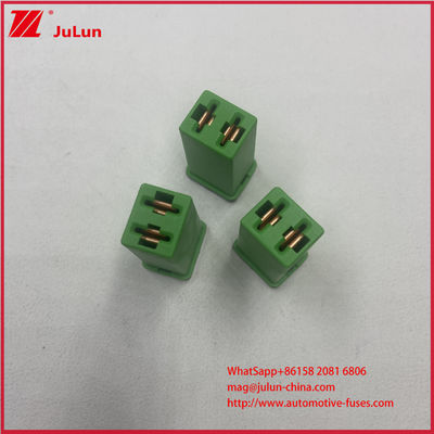 40A Hijau JCASE 0495040 Mobil Mobil Marinir RV Blade Fuses PEC Rated Pada 32VDC