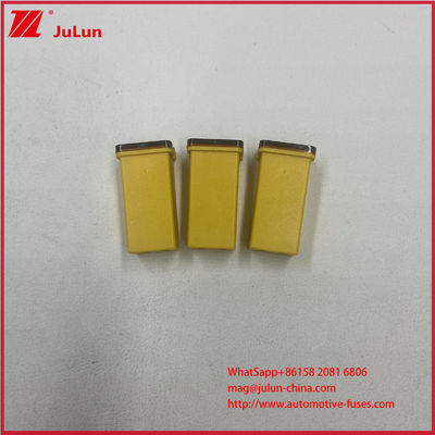 Profil Rendah Medium Slow Blow J Case Automotive Blade Fuses Rated Current 20A 25A 30A 40A 50A 60A Kendaraan Kompatibilitas 0895050.U AUTO 50A 58VDC