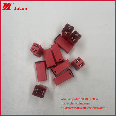 60A Reset Otomatis 20A 40A Asortemen 30A 40A 50A Untuk Ford Chevy GM Mini Otomotif Profil Rendah 58VDC Fuse Mobil PEC 34220011 SBF LPJ-20A 32V
