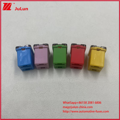 Lapisan Tinning awet Ukuran kecil persegi Mini Auto Fuse Untuk Mobil 20A 25A 30A 40A 50A 60A persegi Mini Auto Fuse SUV Truk Kendaraan Offroad Bus