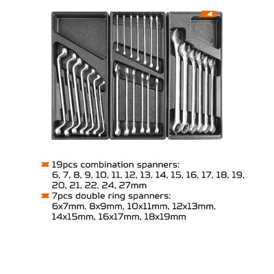 Alat serbaguna Peralatan Set alat dada Hardware 163pcs Alat