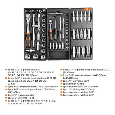 Alat serbaguna Peralatan Set alat dada Hardware 163pcs Alat