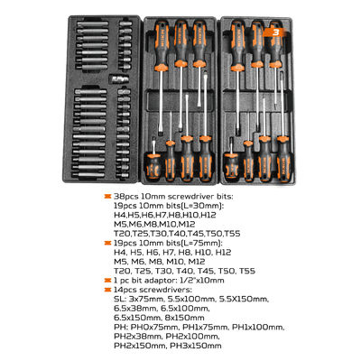 Alat serbaguna Peralatan Set alat dada Hardware 163pcs Alat