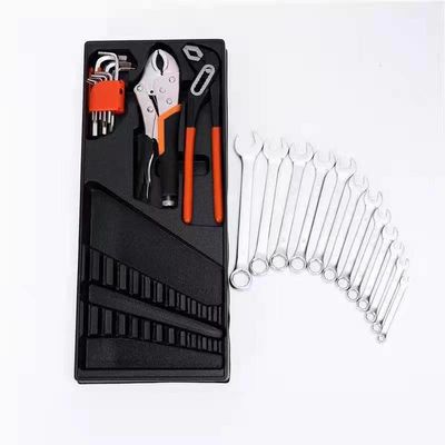 Set Kombinasi Kotak Alat Besi 85 Piece Mesin Perbaikan Tiga Lapisan Lipat Sleeve Set untuk Alat