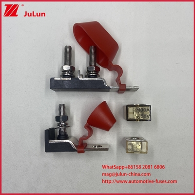 Fuse Holder Mobil MRBF Terminal Fuse Block Kit Single Stud 5/16 " (M8) Fuse Baterai Kompak