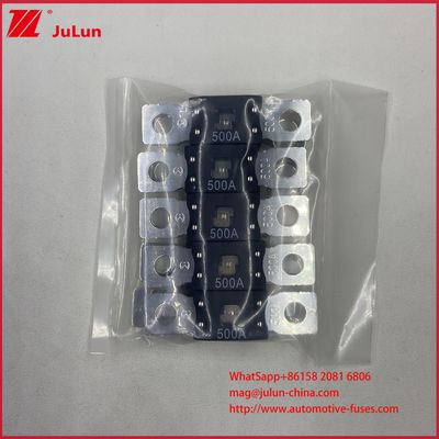 MEGA/AMG High Current Fuse Bolt-On Fuse Amp Untuk Mobil, Truk, Kendaraan Konstruksi, Bus, Karavan Mega Fuse 400A