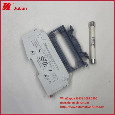 Fuse Link Solar PV Fuse10*85mm 32A untuk tegangan operasi nominal DC1500V dan kategori penggunaan DC-PV0