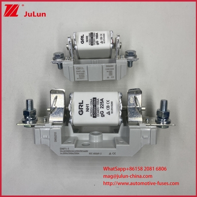 NT000 FUSE AR High Breaking 500V/690V Nomor Keramik Porcelain Melt Link Fuse 80A Low Voltage Copper Connection NH000 Fuses