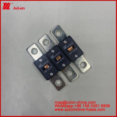 EV320 5C 5X 350A 100A connection fuse  plate-type bolt 70VDC Current Auto-Blade Fuses  Screw Type ANS Bolt Down Fuses