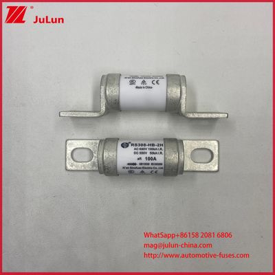 Fuses For Partial Range Protection Of Round Pipe Bolt Connection Type RS308-HB 200A 550VDC
