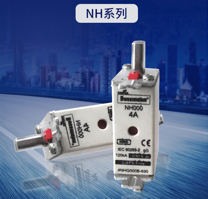 NH 500V Tegangan Rendah Fuse 2-1250A untuk Kontrol Dan Perlindungan Motor Listrik