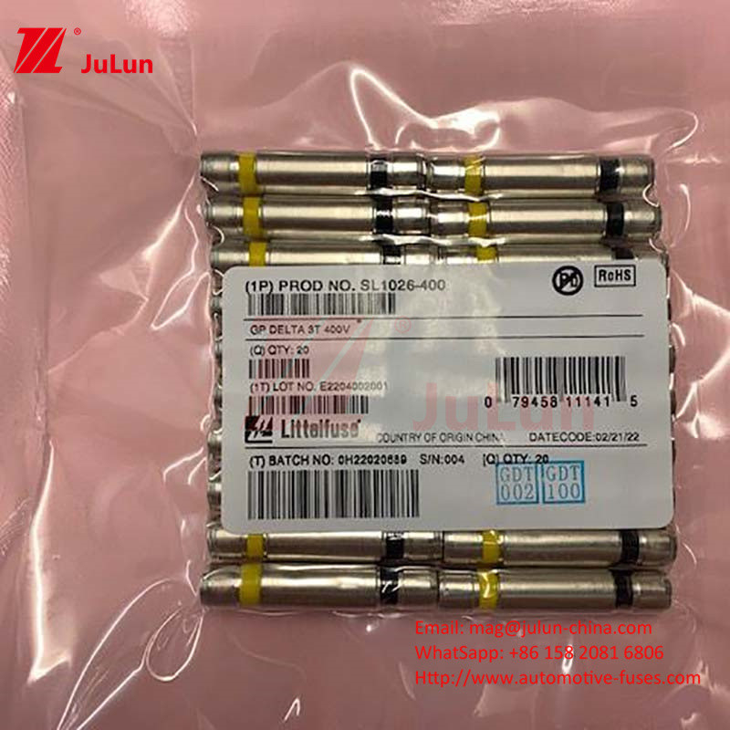 SL1026-400 Glow to Arc Gas Discharge Tube -1 Amp Nikel Iron Alloy Electrode Plating Nikel Keramik