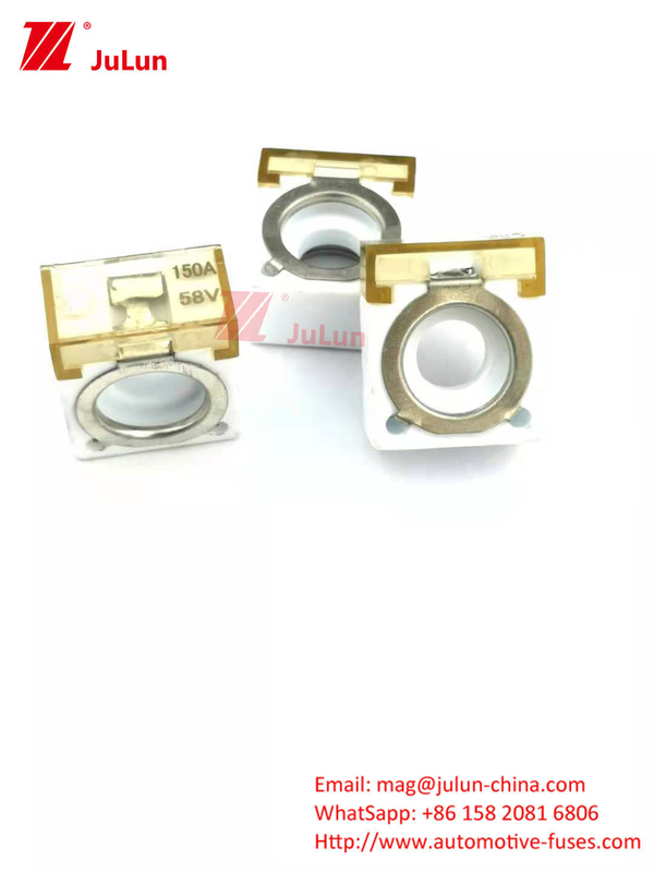 Baterai 2-terminal Fuse Holder Single Stud M8 Compact Rated Battery Fuse 60A-300A