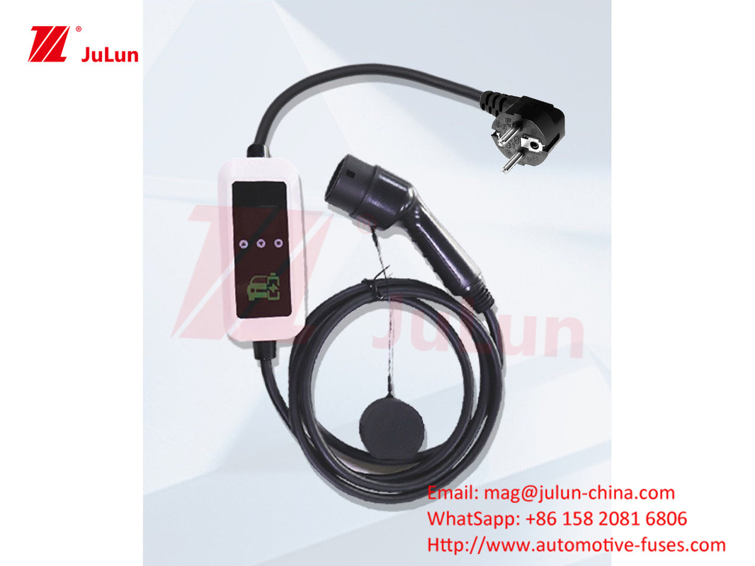 EV Charger 7Pistol Pengisian Standar Eropa Tipe 2 Portable On-board Charging Stack New Energy Charging Gun