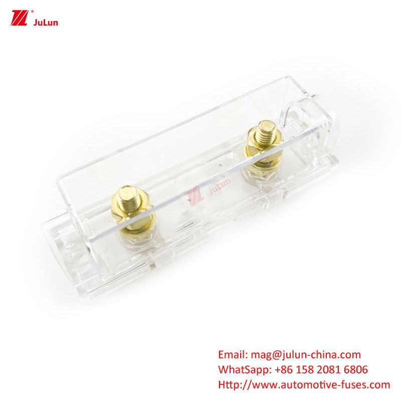 30A-500A Current ANS/MIDI Small Good Fuse Holder Ship Manual Reset Circuit Breaker