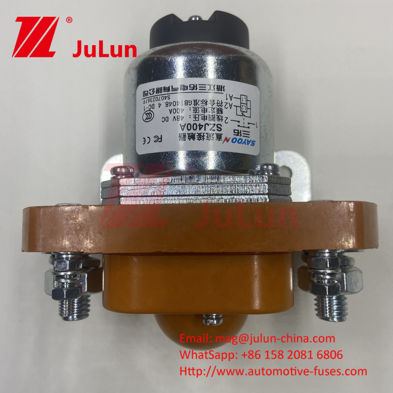 Tumpukan Pengisian Energi Baru Voltase Tinggi Relay Vakuum Voltase Tinggi DC Kontaktor SEV250AH Dengan Penghematan Energi