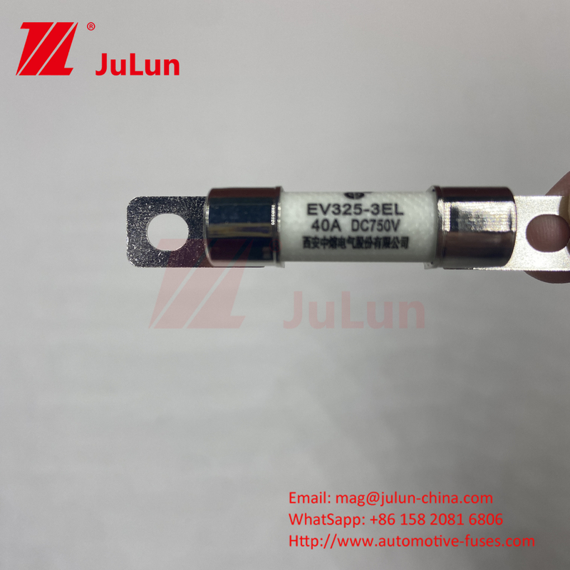 Ev Charger / Pengisian Cepat Kendaraan Listrik Untuk DC750V Perlindungan Fuse Beban Kimia Dan Suhu Tinggi
